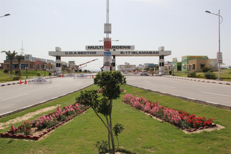 1 Kanal Developed Plot in A Block Sector B-17 Multi Gardens Islamabad