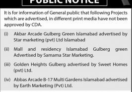 CDA Notice