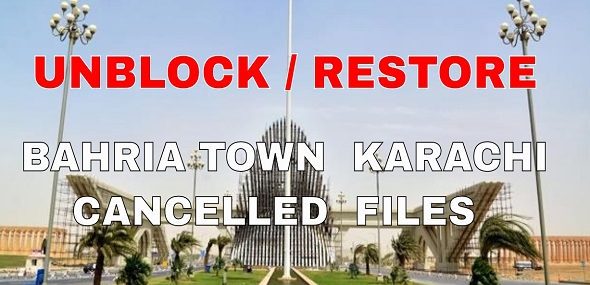 Unblock Bahria Town Karachi Files