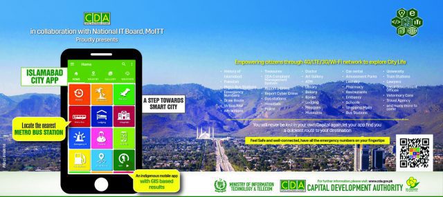 CDA City App Islamabad
