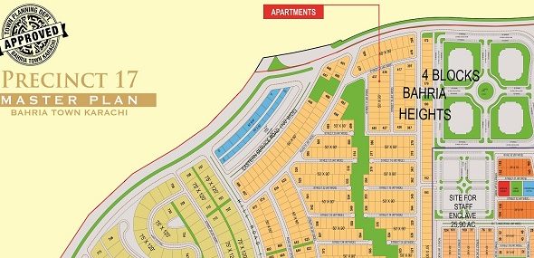 Bahria Heights Apartments Precinct 17