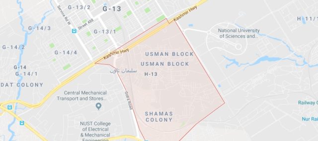 Sector H13 Islamabad