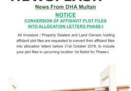DHA Multan News Flash