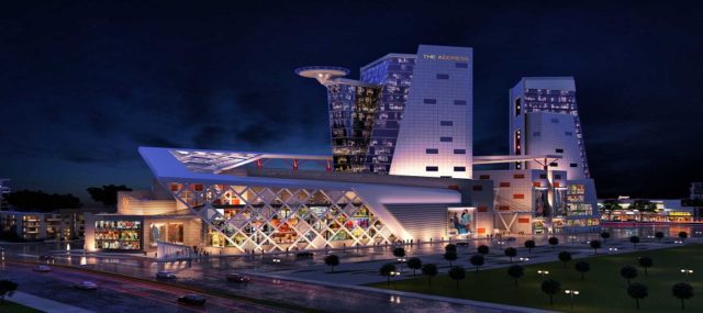 The address mall banner