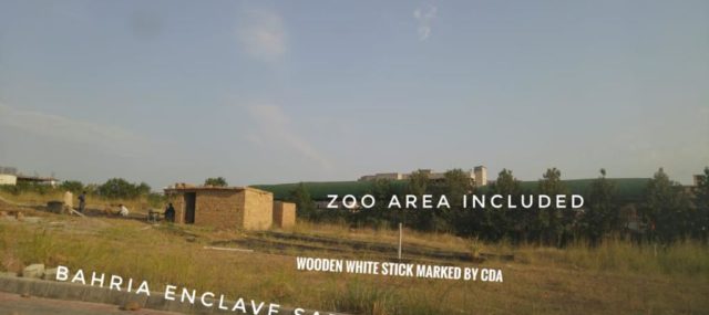 Bahria Enclave Islamabad Affected Area