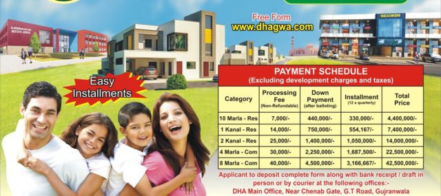 DHA Gujranwala New Booking