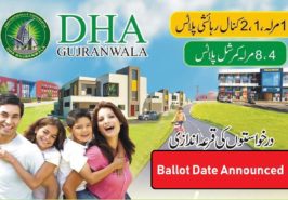 DHA Gujranwala Balloting Date