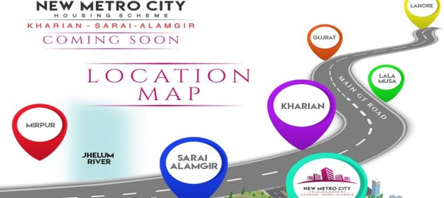 New Metro City Location Map