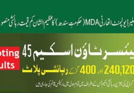 Taiser Town Scheme 45 Balloting Results