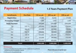 ASF City Karachi Payment Plan 1.5 Years