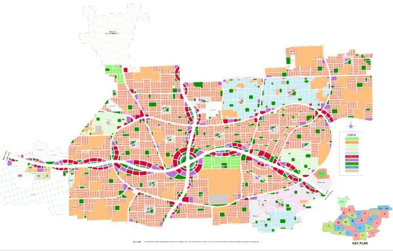 DHA Multan Complete Sector Maps and Master Plan Map