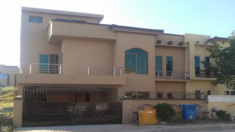 7 Marla Brand New House on Road D Abu Bakar Block Bahria Town Rawalpindi
