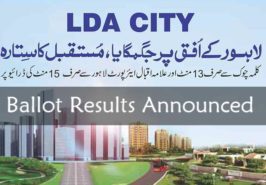 LDA City Lahore Ballot