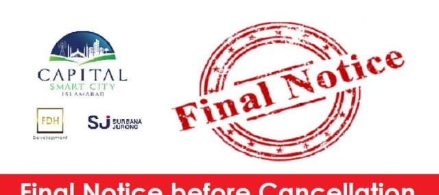 capital smart city final notice