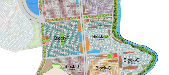 Capital Smart City Executive Block Map