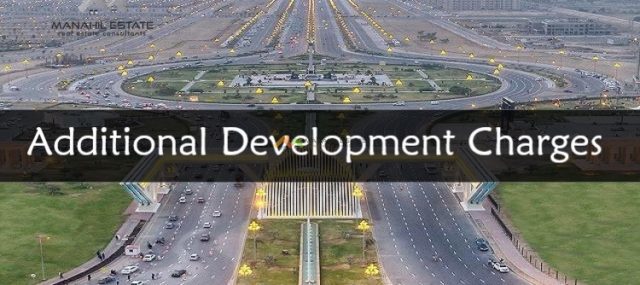 Additional Development charges bahria town