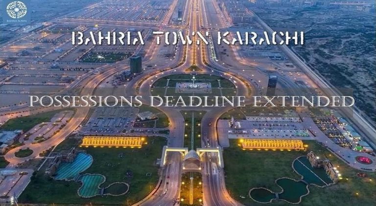 Bahria Town Karachi Extends Deadline to Apply for Possessions