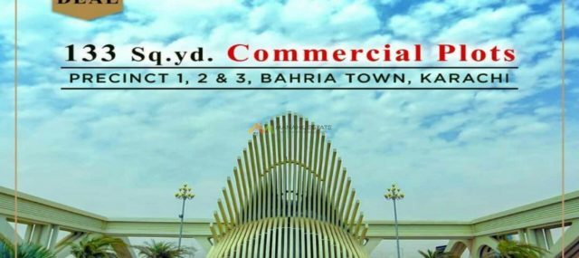 Bahria Town Karachi New Commercial Plots Deal