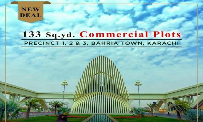 Bahria Town Karachi Launches Commercial Plots New Deal in Precinct 1,2 and 3