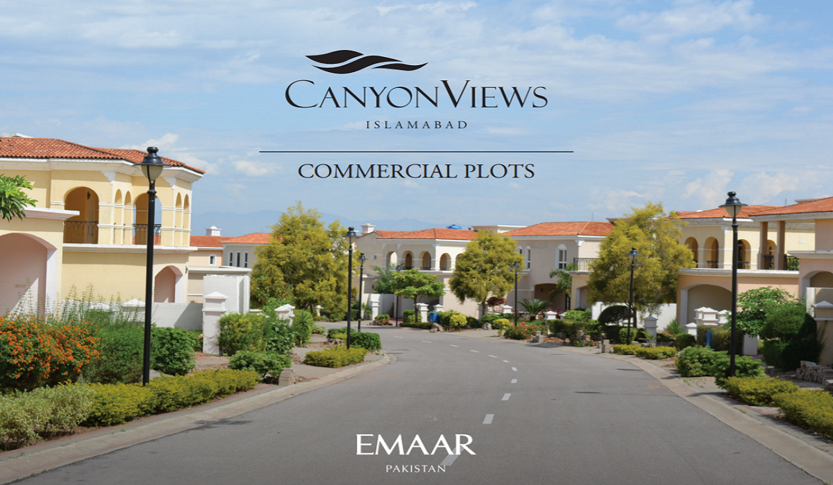 Emaar Launches 4 and 8 Marla Commercial Plots in Canyon Views Islamabad