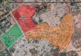 Park Enclave Phase 1 2 3 Location Map