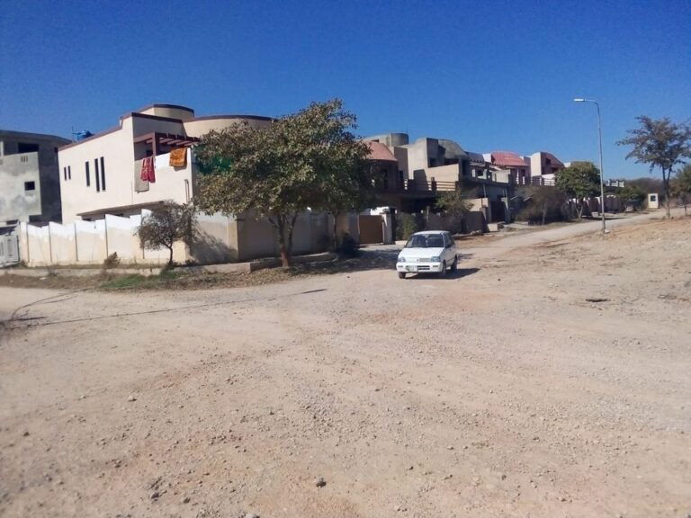10 Marla Plot For Sale in Block M PECHS Rawalpindi