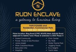 8 Kanal Farm House on Easy Installments in Rudn Enclave Rawalpindi