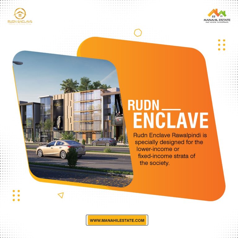 4 Marla commercial plot in Executive block Rudn Enclave Rawalpindi
