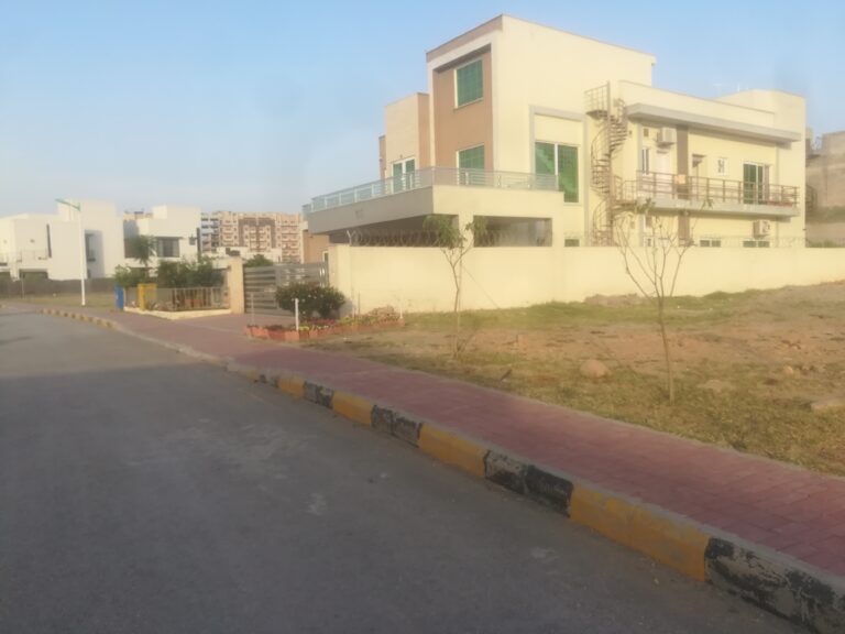 1 Kanal Plot with 7 Marla Extra Land in Sector C – DHA Phase 2 Islamabad
