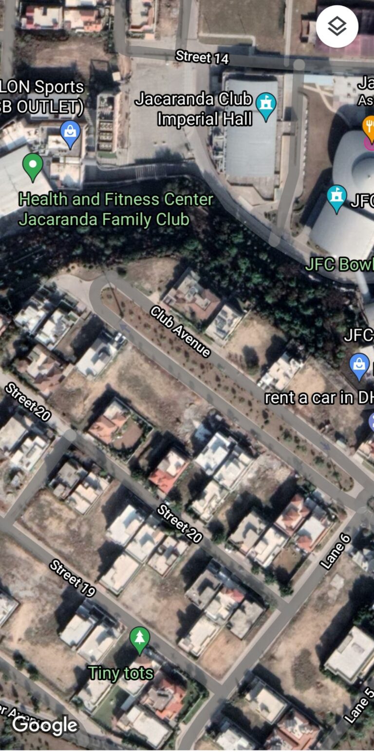 1 Kanal Plot on Club Avenue for Sale in DHA 2 Islamabad