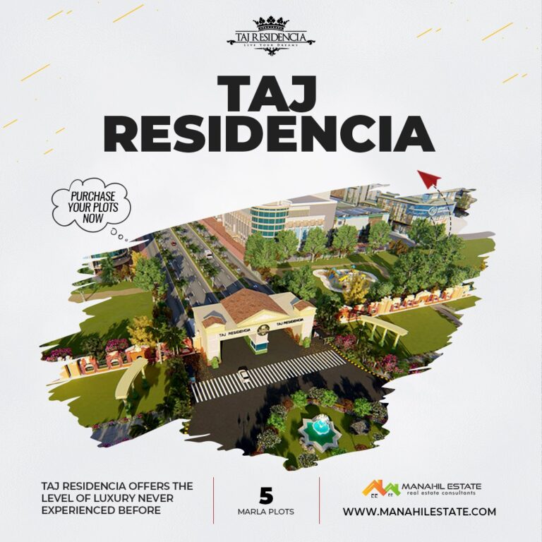3.5 Marla Plot For Sale In Taj Residencia Islamabad