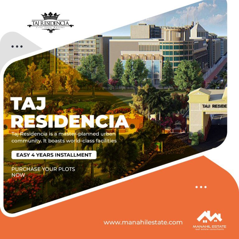 Taj Residencia Islamabad: 5 Marla Plots on 4 Years Installment Plan