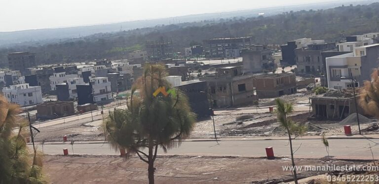 8 Marla Corner Plot with 1 Marla Extra Land in Sector N Bahria Enclave Islamabad
