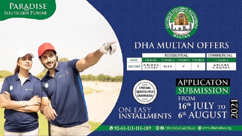 DHA Multan New Booking 2021