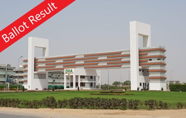 DHA Multan Balloting Results 2021