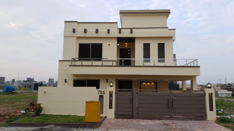 10 Marla Brand New House for sale in Sector H Bahria Town Phase 8 Rawalpindi