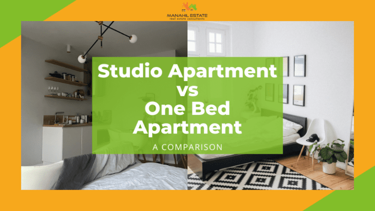 Studio vs One Bedroom Apartment