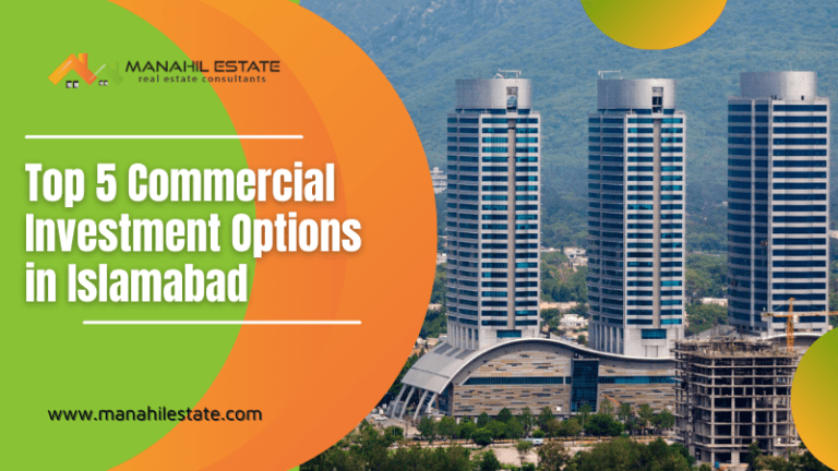 Top 5 Commercial Investment Options in Islamabad