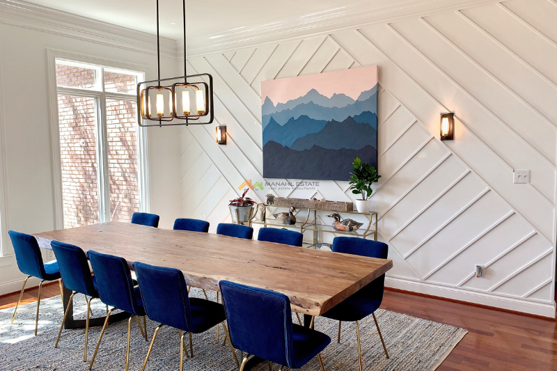 Home Decoration Tips Dining Room Size and decoration