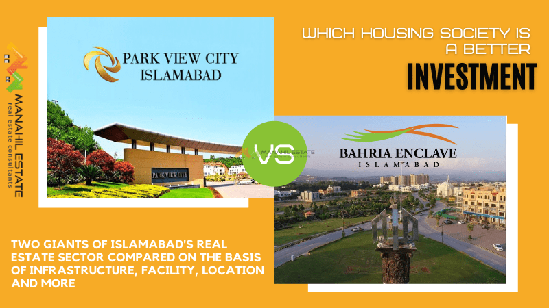 park view city vs bahria enclave