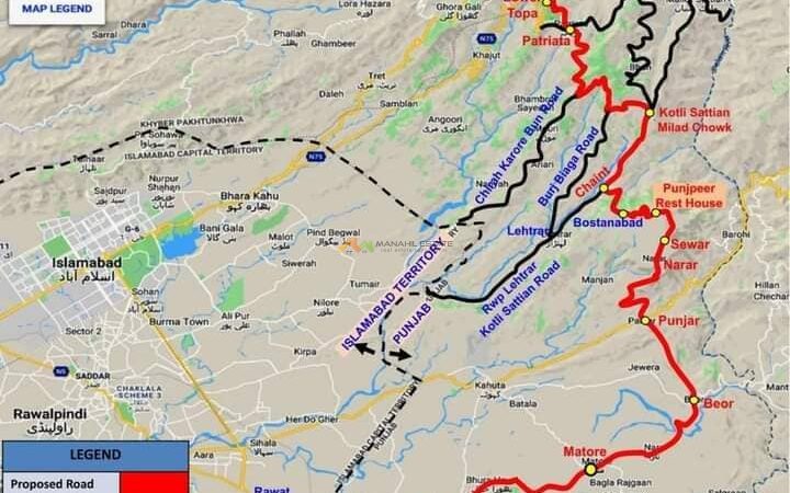 Tourism Expressway Route Map