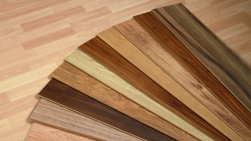 Wooden floor wide variety of colors and designs