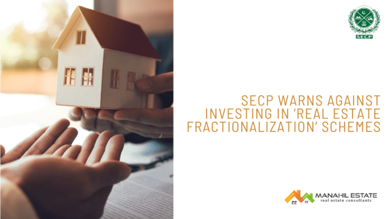 SECP Warns Against Investing In ‘Real Estate Fractionalization’ Schemes