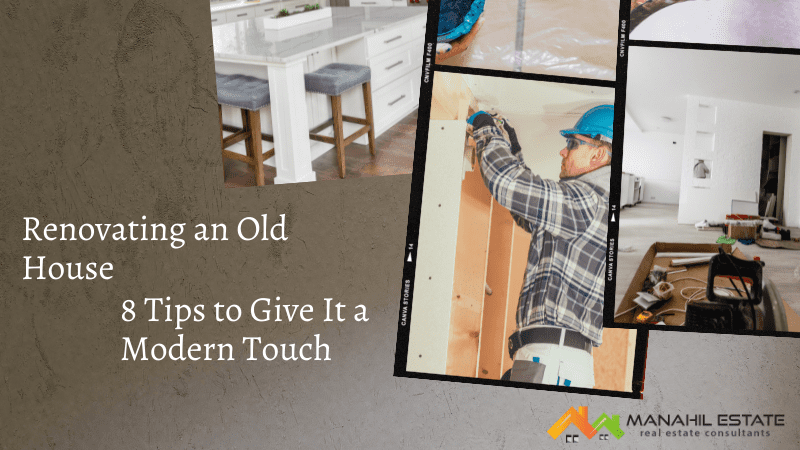 8 Tips to Give Your Old Home a Modern Touch Banner Main Image