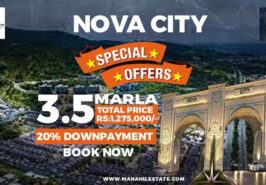Nova City New 3.5 Marla Bookings Cover