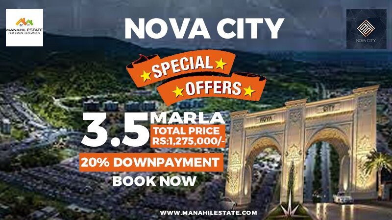 Nova City New 3.5 Marla Bookings Cover