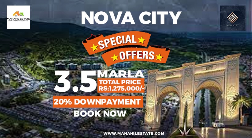 Nova City New 3.5 Marla Bookings Cover