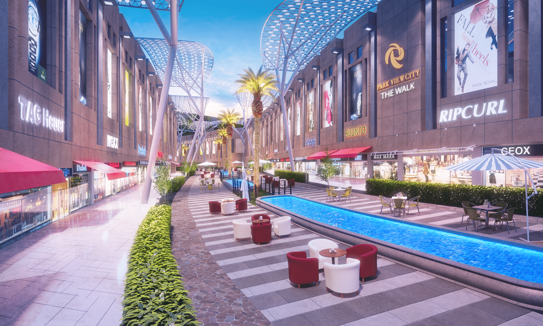 Park View City Islamabad The Walk Commercial