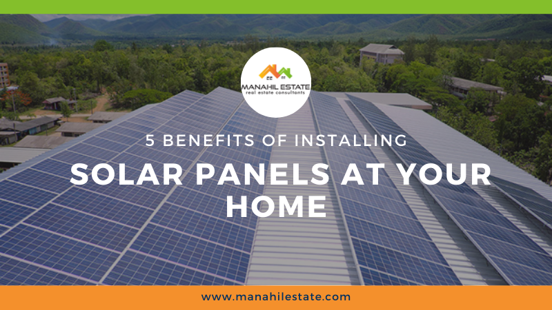 Installing Solar Panels at Your Home