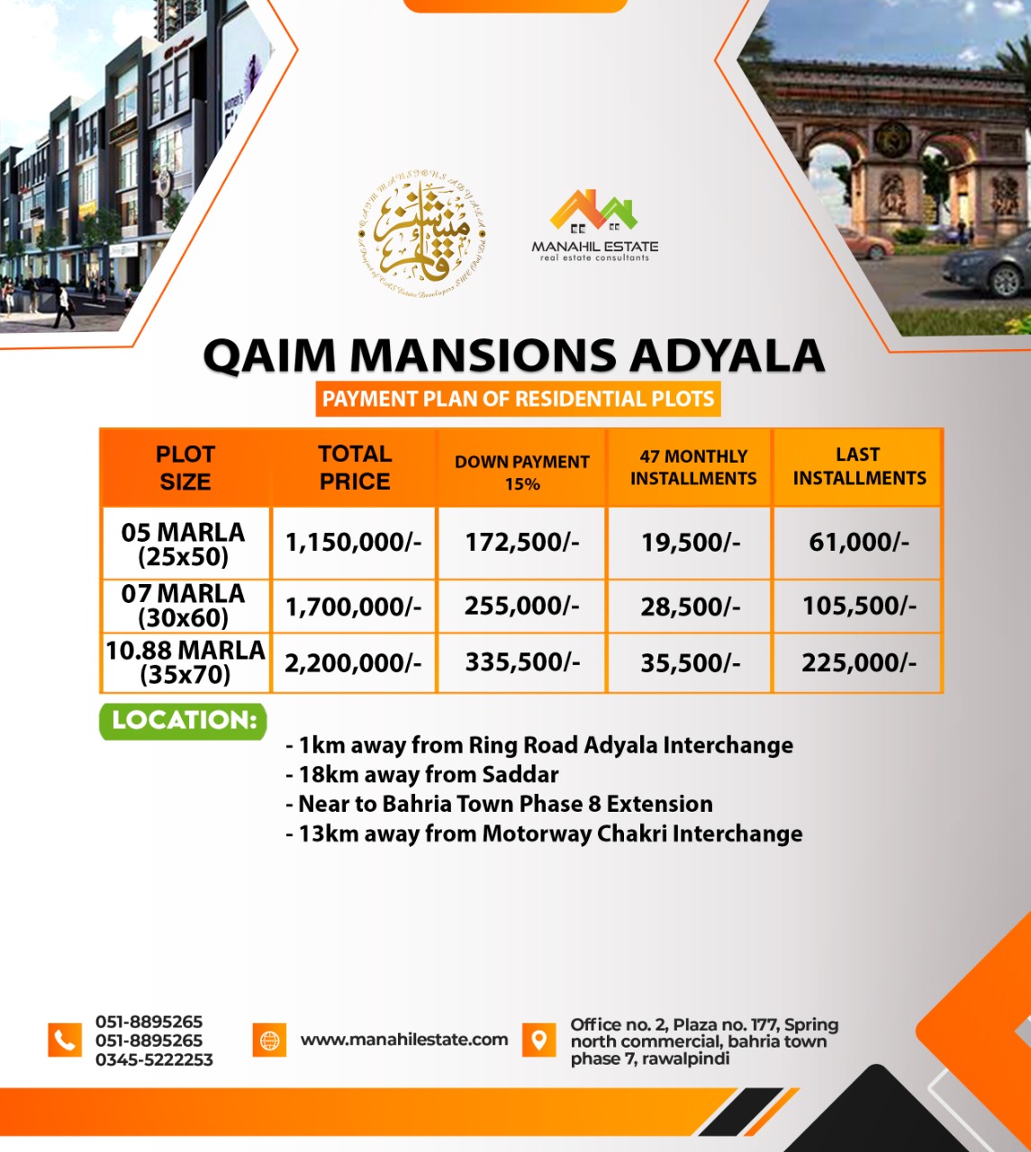 Qaim Mansions Society Prices